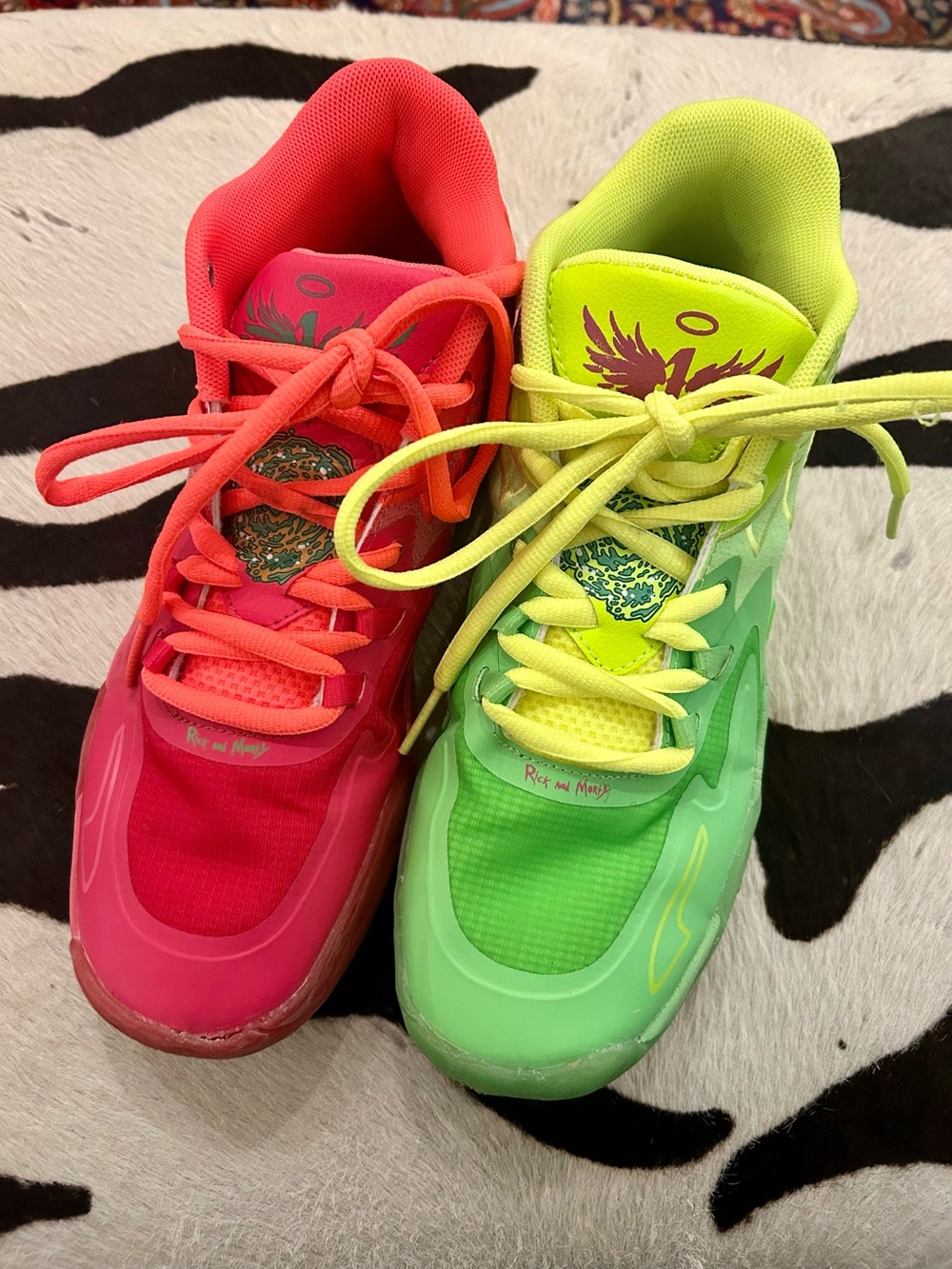 PUMA MB.01 x Rick and Morty size 9.5 men’s (LaMelo)